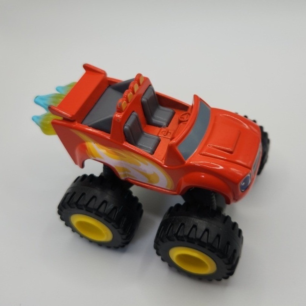Blaze and the Monster Machines Red Diecast Truck with Rocket Fire Exhaust